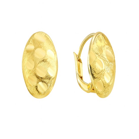 Zlaté 585/1000 náušnice klapkové TU-3012