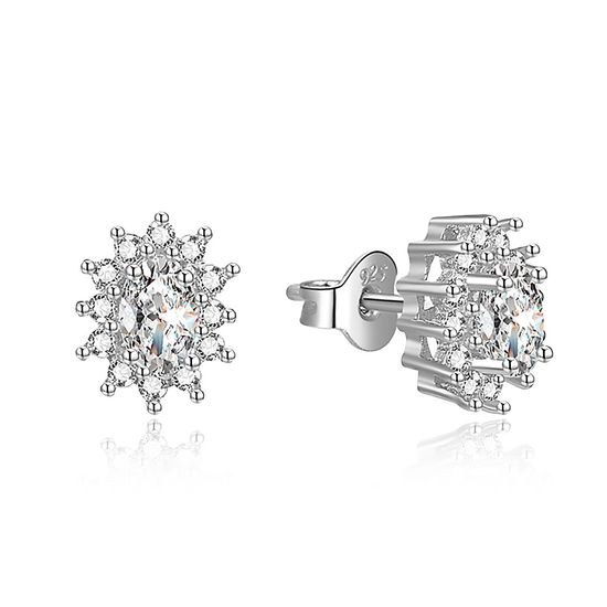 MOISS stříbrné náušnice