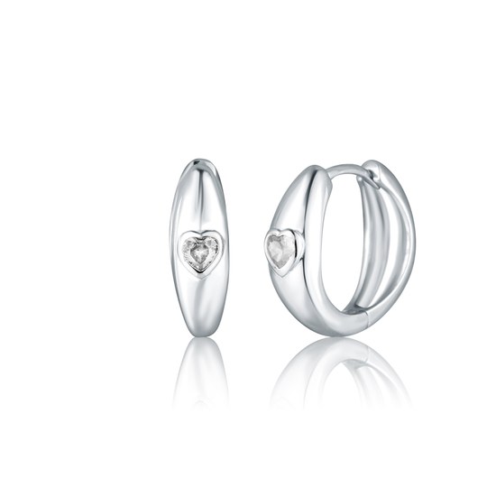 Náušnice JVD SVLE0848SH2BI00 stříbrné