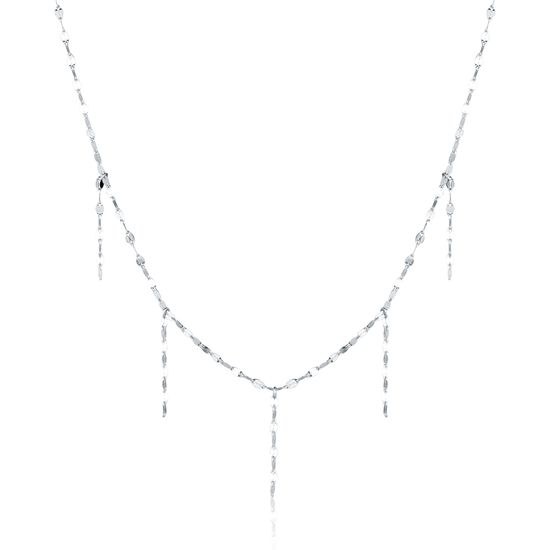Náhrdelník JVD SVLN0525XK40045 stříbrný