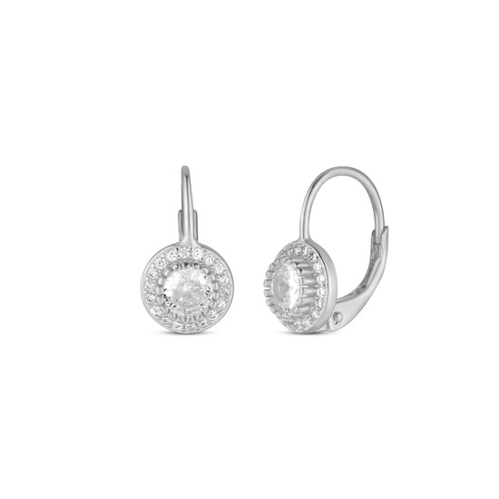 Náušnice JVD SVLE3362XJ6BI00 stříbrné