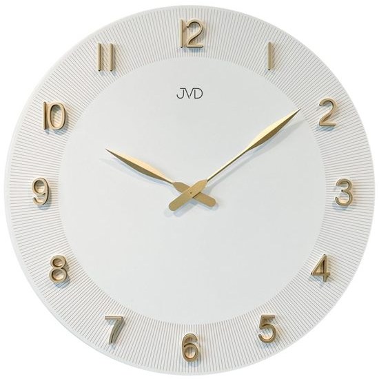 JVD HC501.1 - velké moderní hodiny o průměru 50 cm