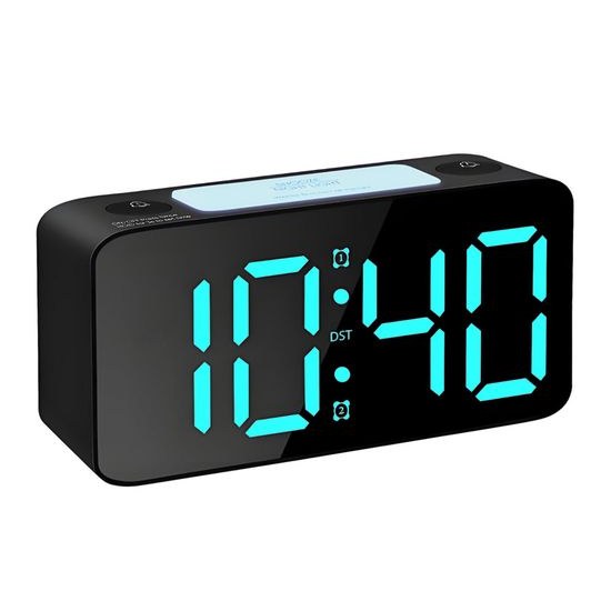 JVD SB2020.3 - stále svítící budík s možností volby barvy displeje