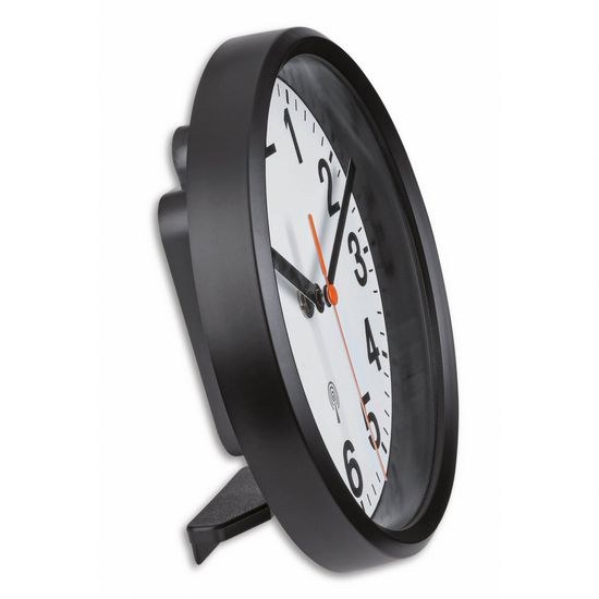 TFA 60.3538.01 - Nástěnné hodiny řízené rádiovým signálem - černé