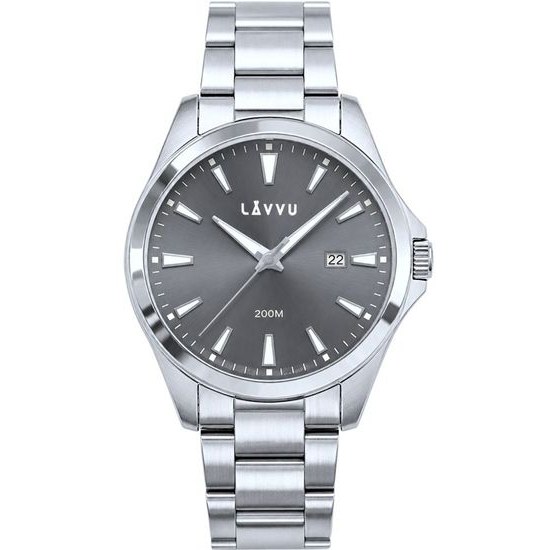 LAVVU 20 ATM Pánské hodinky ISBRYDER Grey