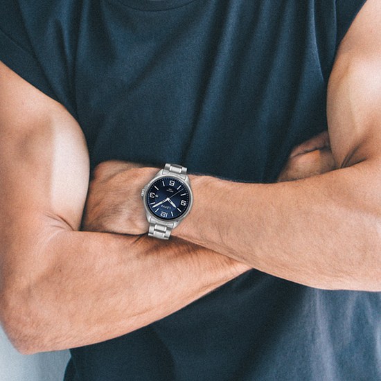 Pánské hodinky LAVVU LWM0091 HERNING Blue