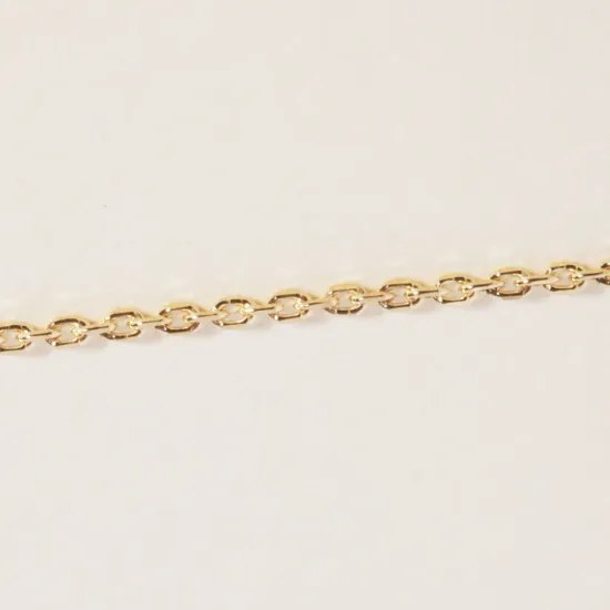 Stříbrný zlacený řetízek Victoria Cruz A0007-45DG