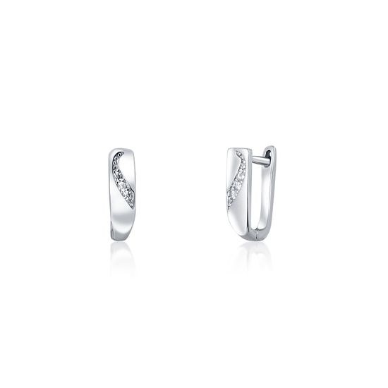 Náušnice JVD SVLE1386XF6BI00 stříbrné