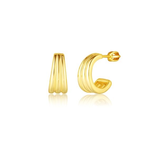 Náušnice JVD SVLE3220XH2GOSR stříbrné