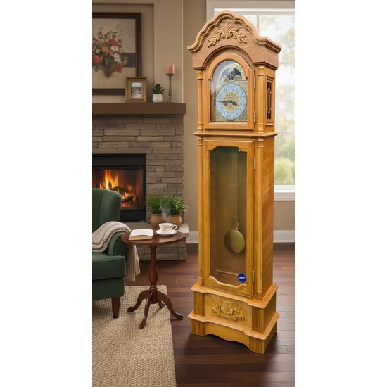 Podlahové hodiny Adler 10111-OAK