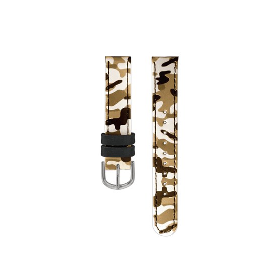 CLOCKODILE Hnědý maskáčový řemínek k dětským hodinkám