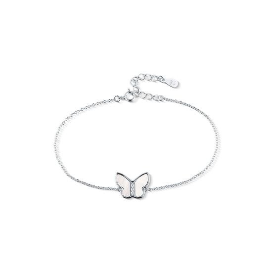 Náramek JVD SVLB0486X61P118 stříbrný