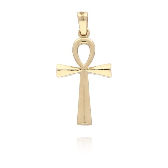 MOISS přívěsek ze žlutého zlata KŘÍŽEK