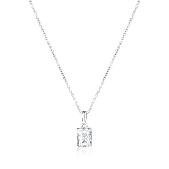 Náhrdelník JVD SVLN0498X61BI45 stříbrný