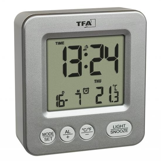 TFA 60.2567.54 - rádiem řízený digitální budík