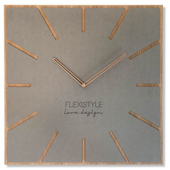 Flexistyle z119 - nástěnné hodiny s rozměrem 50 cm