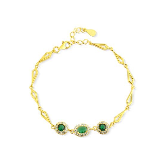 Náramek JVD SVLB0540XD5GO18 stříbrný