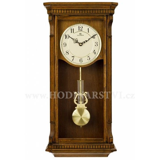 Melodické nástěnné kyvadlové hodiny Dipoa WP105DB