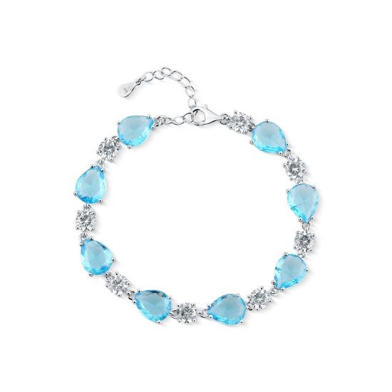 Náramek JVD SVLB0509XH2M218 stříbrný