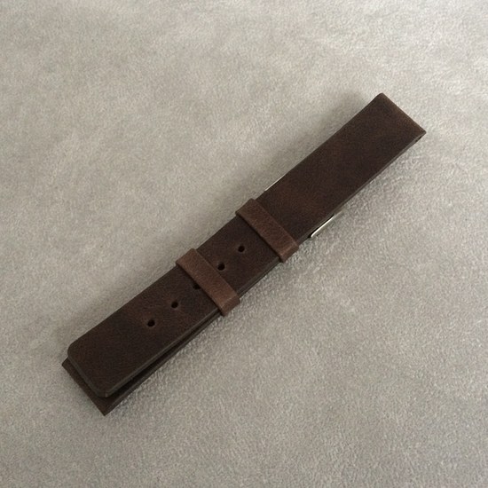 Řemínek LAVVU PLAIN z luxusní kůže Top Grain LSCUC18