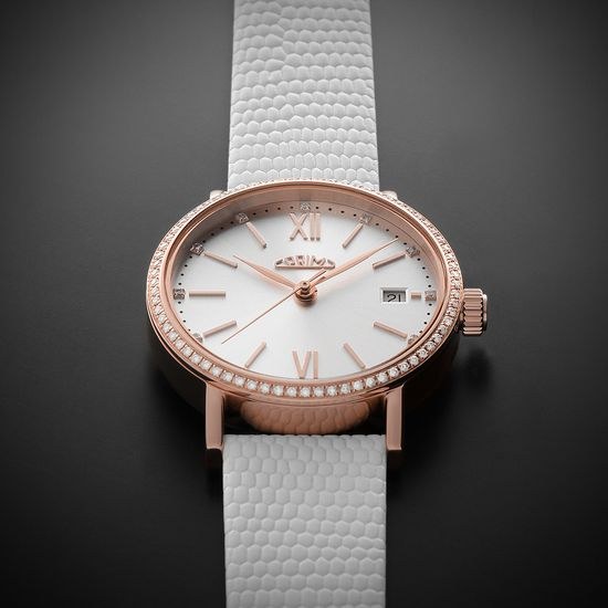 Hodinky PRIM Lady Elegant Gold Diamond W92P.13193.D