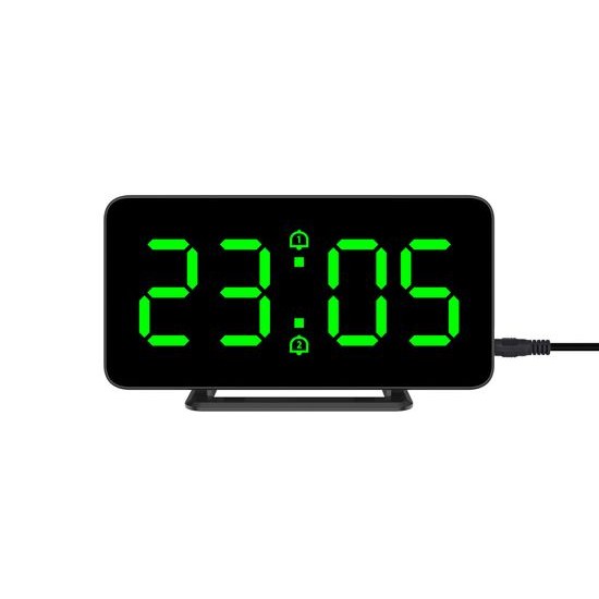 JVD SB3216.1 - Stále svítící budík včetně síťového adaptéru