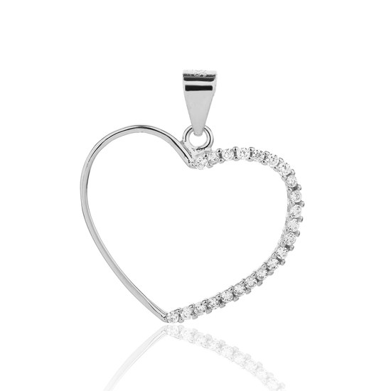 Přívěsek JVD SVLP1456XJ6BI00 stříbrný