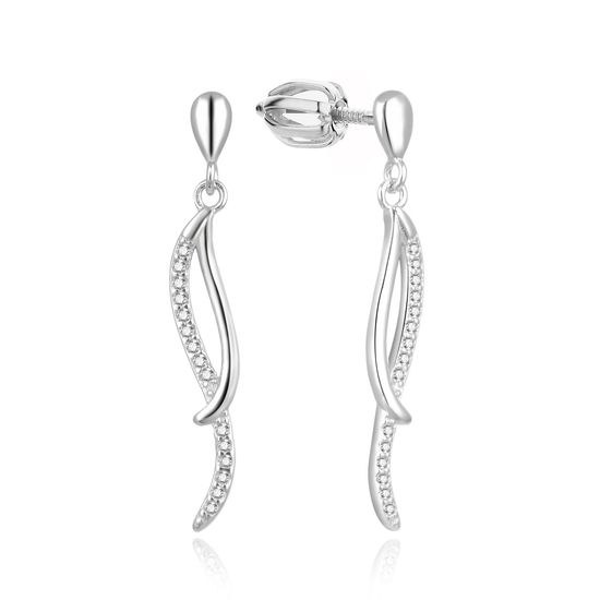 MOISS stříbrné náušnice