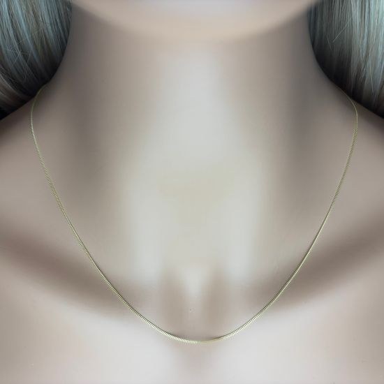 Zlatý 585/1000 řetízek panzer 1653