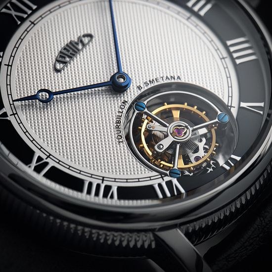 Hodinky PRIM Tourbillon Bedřich Smetana W91P.13234.B