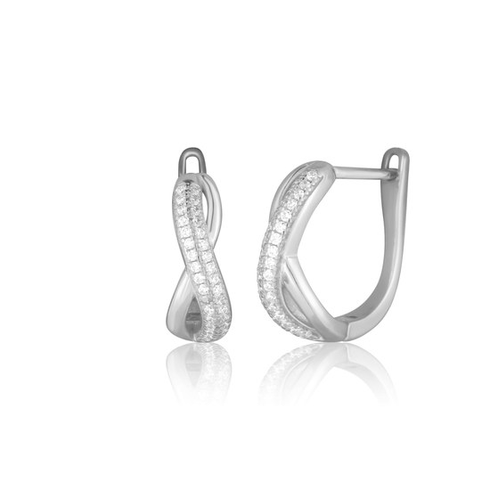 Náušnice JVD SVLE3135XH2BI00 stříbrné