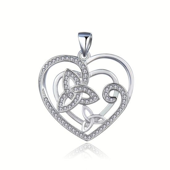 MOISS stříbrný přívěsek SRDCE