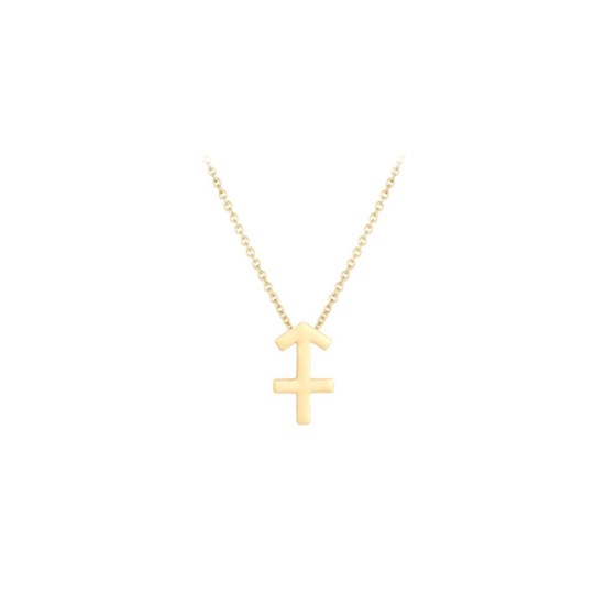 Náhrdelník JVD SVLN0195XH2GOST STŘELEC stříbrný