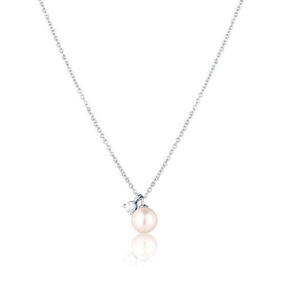 Náhrdelník JVD SVLN0631X61PB45 stříbrný