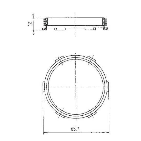 A1.100792 - instalační vložka pro přístroje na zabudování