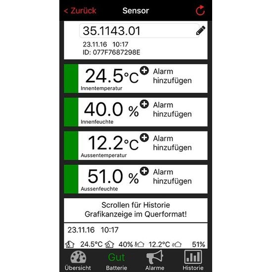 Domácí meteostanice TFA 35.1143.01.IT kompatibilní se systémem WeatherHub