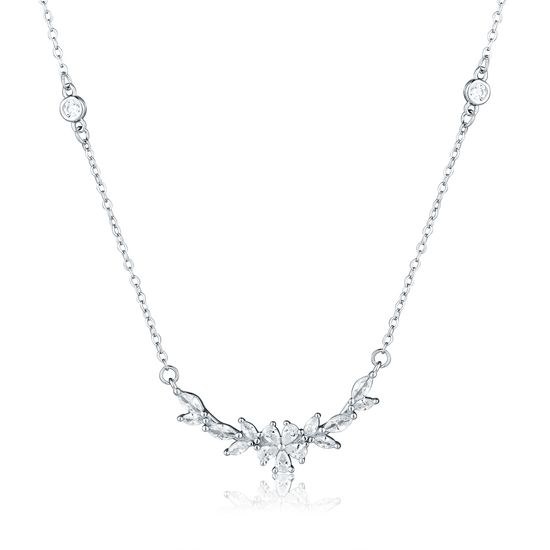 Náhrdelník JVD SVLN0607X86BI45 stříbrný