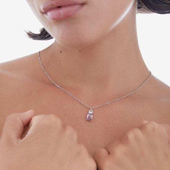 Victoria Cruz A4708-05HG - stříbrný náhrdelník