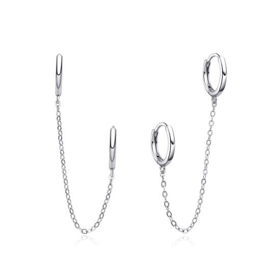 MOISS stříbrné náušnice