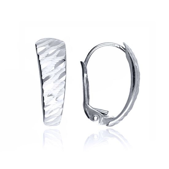 MOISS náušnice z bílého zlata