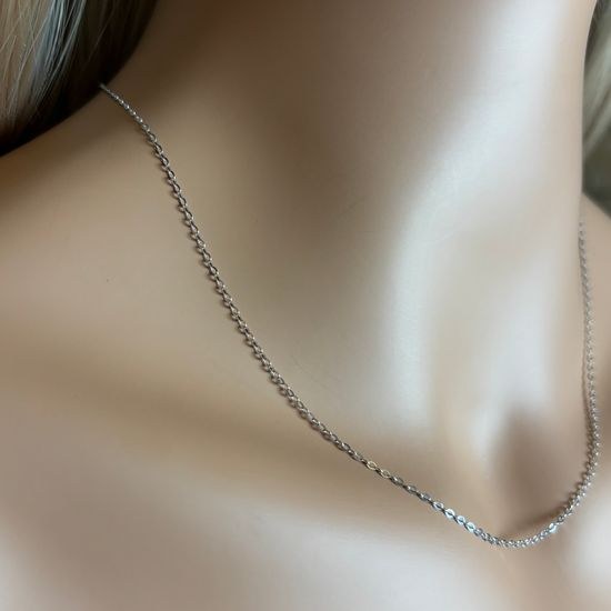 Stříbrný 925/1000 řetízek anker S1022