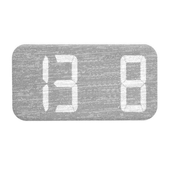 TFA 60.2042.02 - Digitální budík s látkovým panelem a LED číslicemi