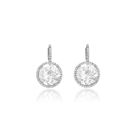 Náušnice JVD SVLE0471SH2BI00 stříbrné