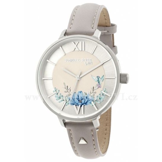 Hodinky SUNDAY ROSE Spirit AZURE LEATHER SUN-S17