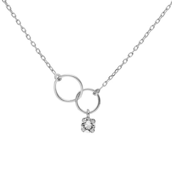 Stříbrný náhrdelník Victoria Cruz A3335-07HG