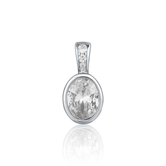 Přívěsek JVD SVLP0721S75BI00 stříbrný