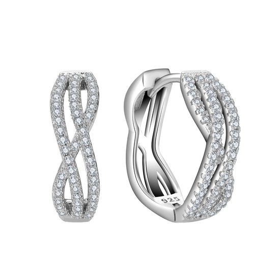 MOISS stříbrné náušnice