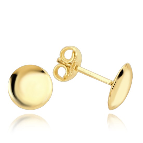 MINET Decentní zlaté náušnice Au 585/1000 2,25g