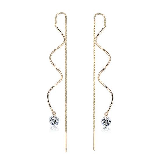 MOISS stříbrné náušnice