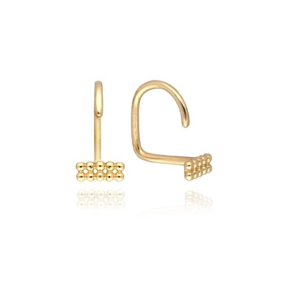 MOISS náušnince ze žlutého zlata